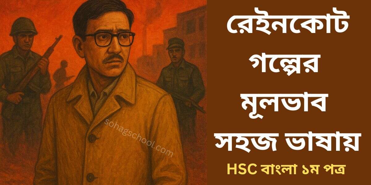 রেইনকোট গল্পের মূলভাব