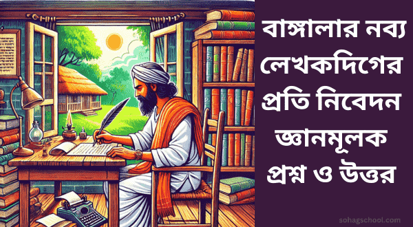 বাঙ্গালার নব্য লেখকদিগের প্রতি নিবেদন জ্ঞানমূলক প্রশ্ন ও উত্তর