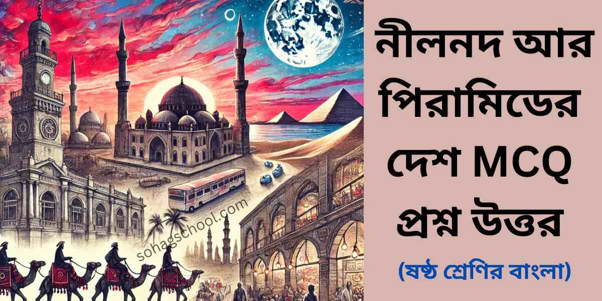 নীলনদ আর পিরামিডের দেশ MCQ | বহুনির্বাচনি প্রশ্ন উত্তর