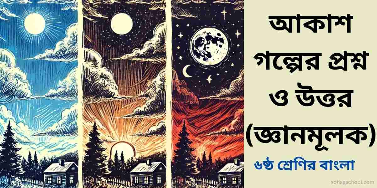 আকাশ গল্পের প্রশ্ন উত্তর (জ্ঞানমূলক)- আবদুল্লাহ আল-মুতী