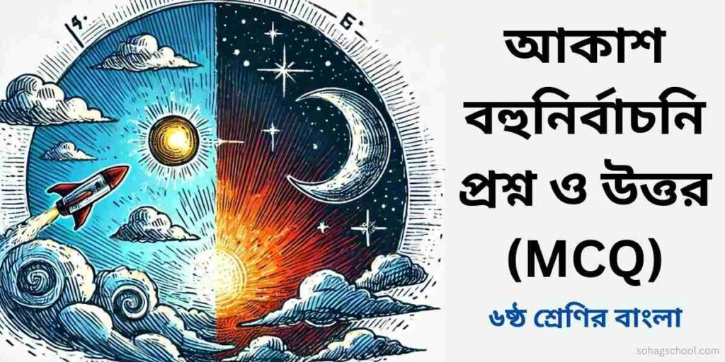 আকাশ গল্পের MCQ | বহুনির্বাচনি প্রশ্ন উত্তর